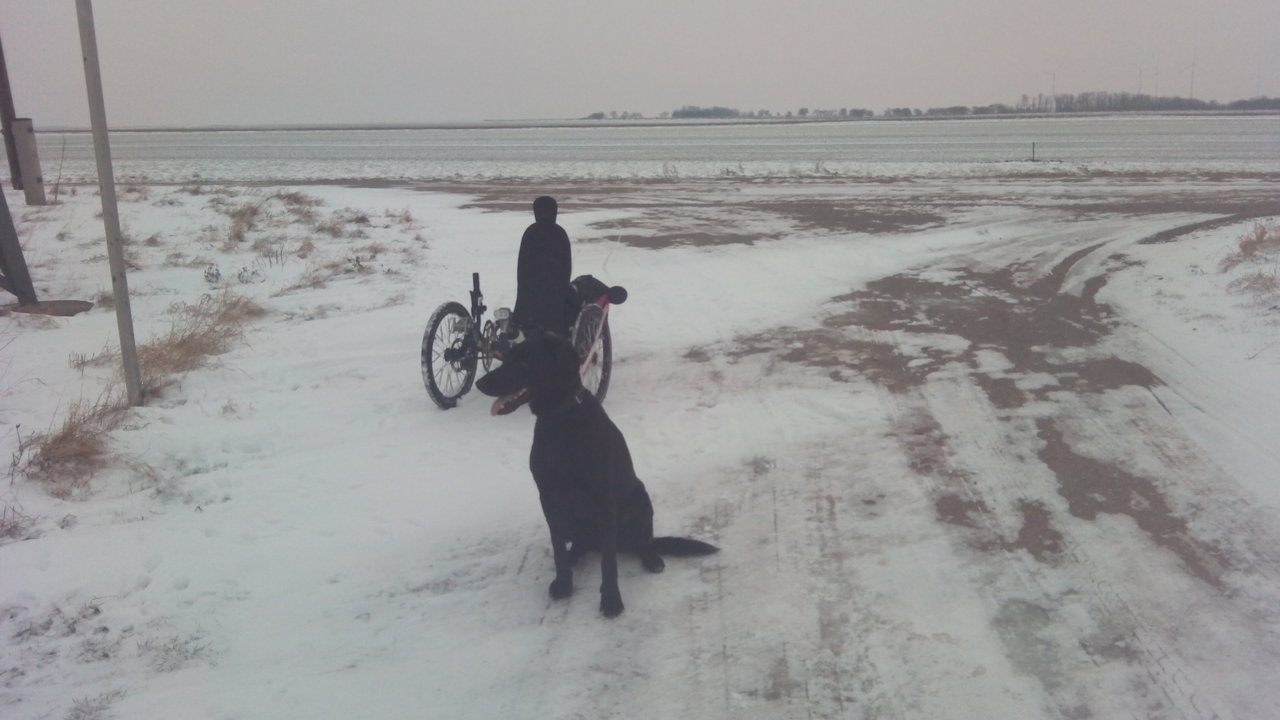 Winterfahrt mit Lilly